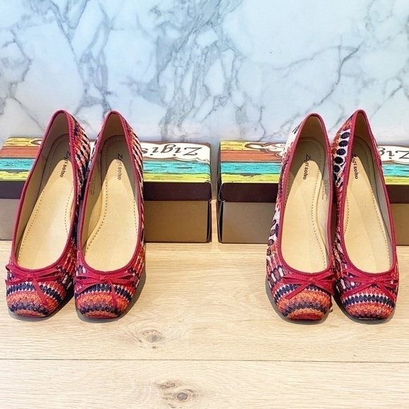 𝅺BNIB Woven flats - Picture 3 of 5